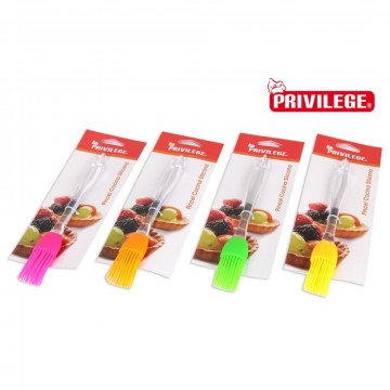 pinceau silicone manche clair 23cm privileg